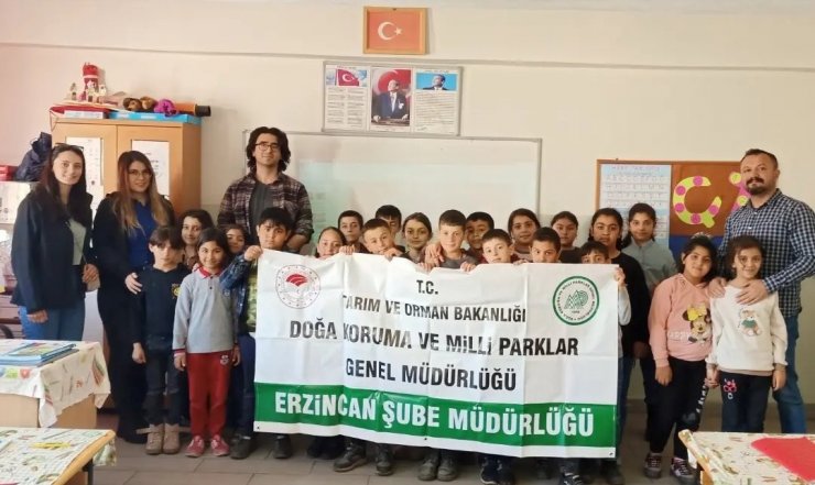 DKMP, öğrencilere tabiatın korunması için eğitim veriyor