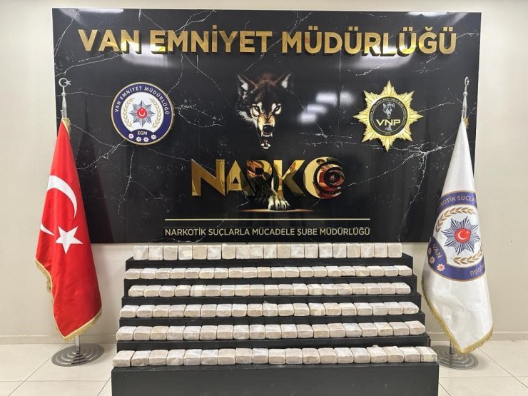 Van’da bir haftada 401 kilo uyuşturucu ele geçirildi