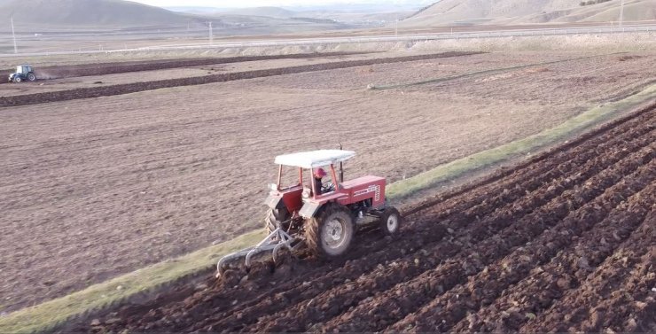 Ardahan’da buğday ve arpa ekimi başladı