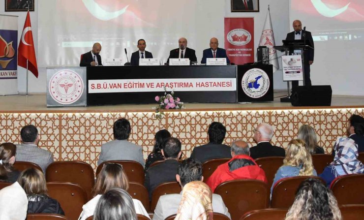 Van’da “Hasta ve Hekim İçin Güvenli Kan Transfüzyonu” eğitim semineri