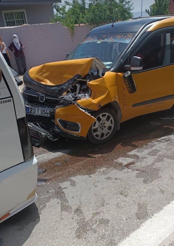 Elazığ’da trafik kazası: 1 yaralı