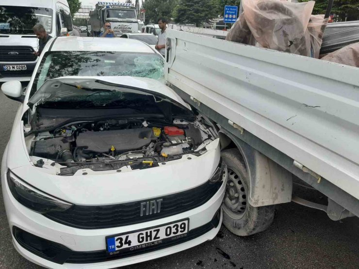 Elazığ’da trafik kazası