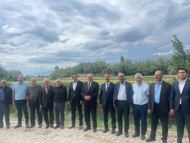 Milletvekili Karaman, Ballı Barajı’nda incelemelerde bulundu