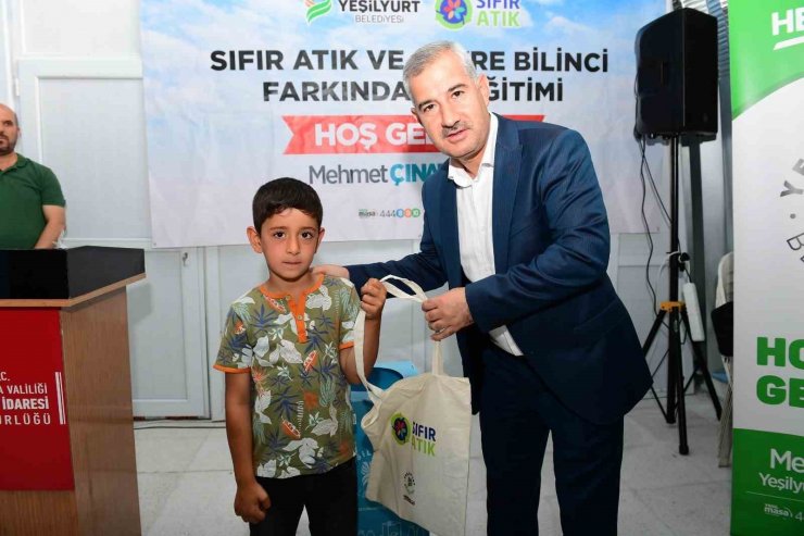 Yeşilyurt Belediyesi’nden Sıfır atık ve çevre bilinci programı