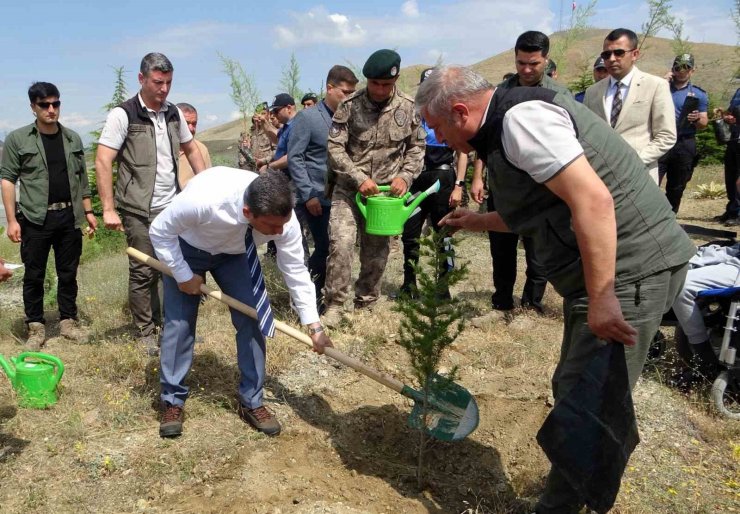 Malatya’da depremde kaybedilen her çocuk için bir fidan dikildi