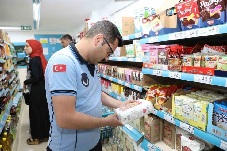 İpekyolu’nda bayram öncesi market denetimi