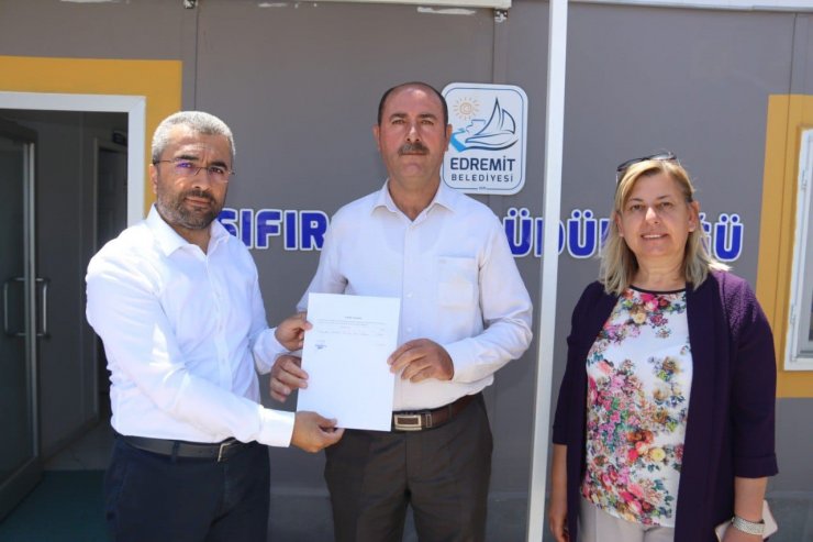 Edremit’te pil toplama yarışmasının kazananları belli oldu