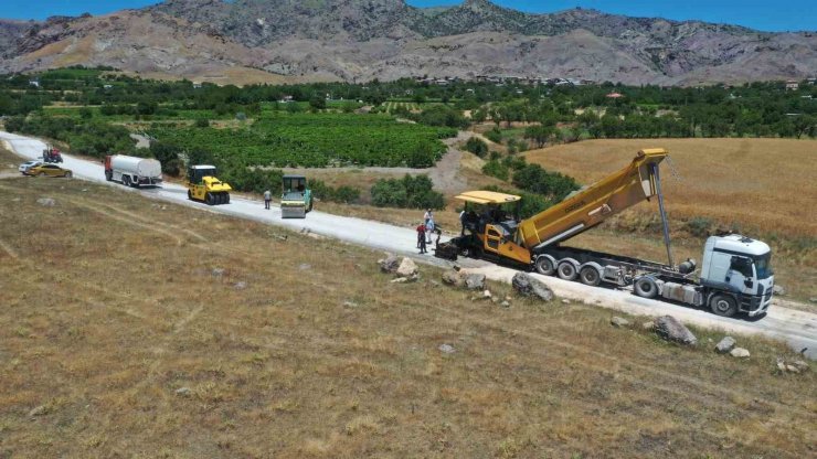 Elazığ’da SSB yol çalışmaları başladı