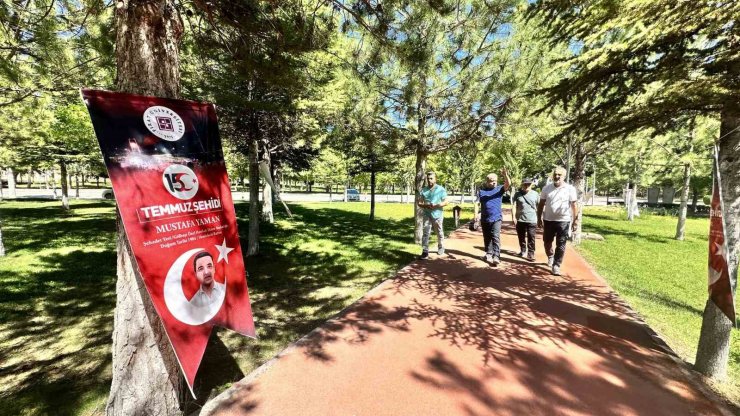 Elazığ’da şehitler yolu yürüyüş parkuru ve sergi açılışı