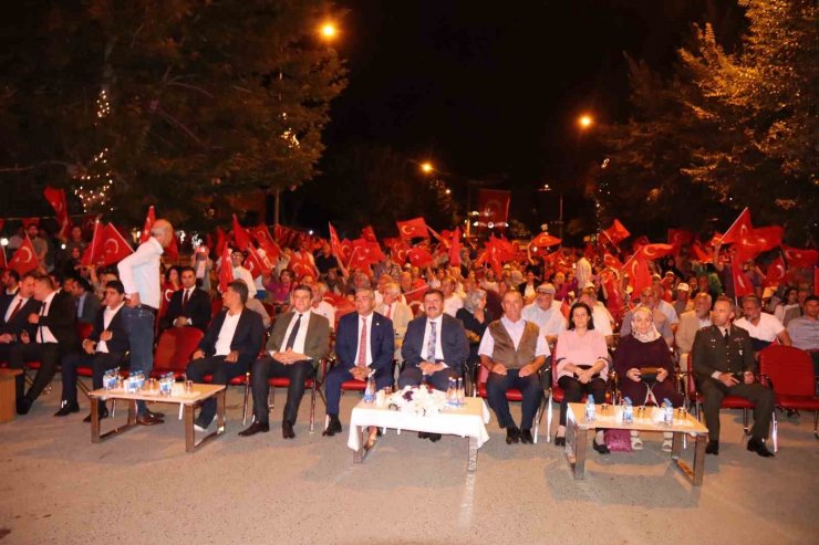 Iğdır’da "15 Temmuz Şehitlerini Anma, Demokrasi Milli ve Birlik Günü" programı