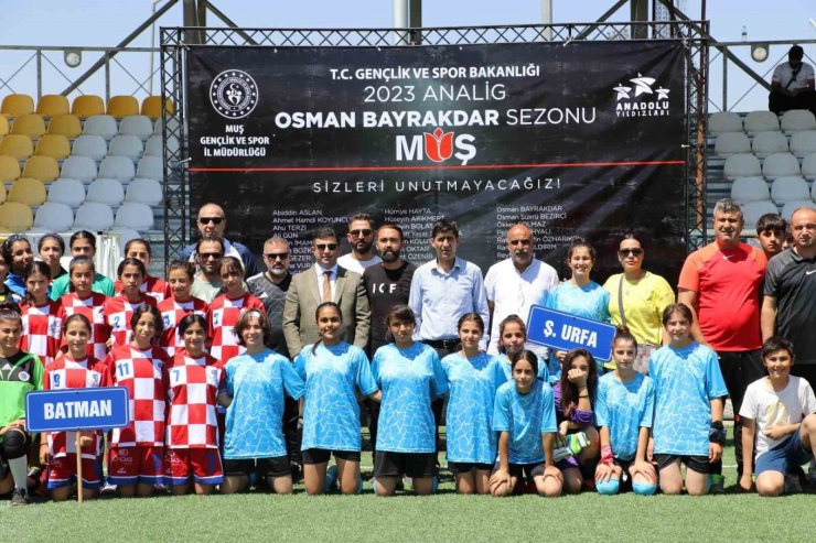 Anadolu Yıldızlar Ligi, futbol yarı final müsabakaları Muş’ta yapıldı