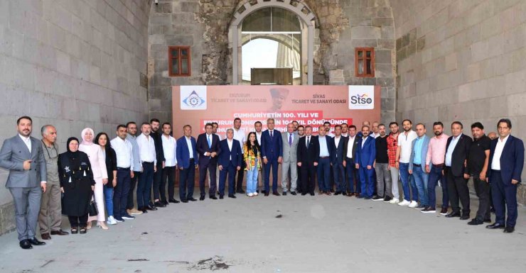 Kardeş Oda Başkanları Erzurum Kongresi’nde