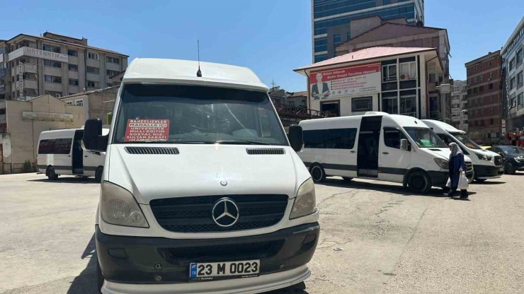 Elazığ’da şehir içi minibüs ücretlerine zam