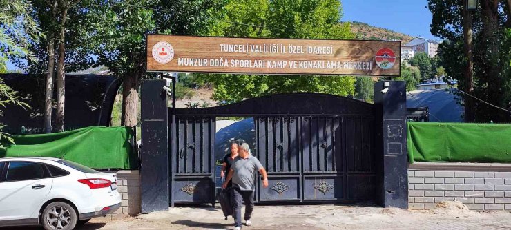 Munzur Vadisi’nde çadır otele yoğun ilgi