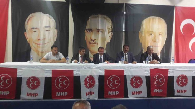 MHP Tekman ilçe kongresi yapıldı