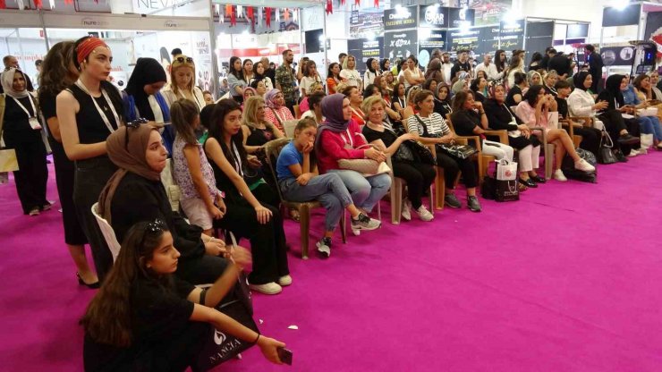 Elazığ’da ilk defa düzenlenen güzellik fuarı büyük ilgi gördü