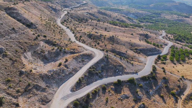 Hekimhan Kocaözü’nde asfalt çalışmaları tamamlandı