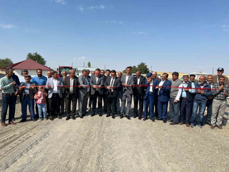 Yapımı tamamlanan Gündüzlü köyü köprüsü törenle açıldı