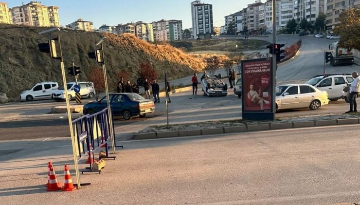 Elazığ’da trafik kazası: 1 yaralı