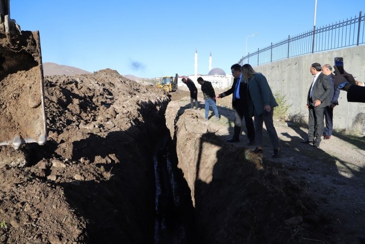 Ardahan Belediyesi, altyapı çalışmalarını sürdürüyor