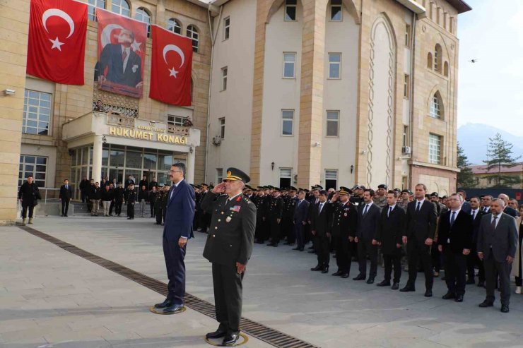 Hakkari’de 10 Kasım Atatürk’ü anma programı