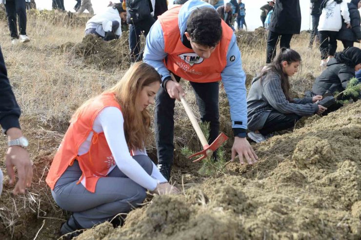 Milli Ağaçlandırma Günü’nde 20 Bin 600 Fidan Toprakla Buluştu