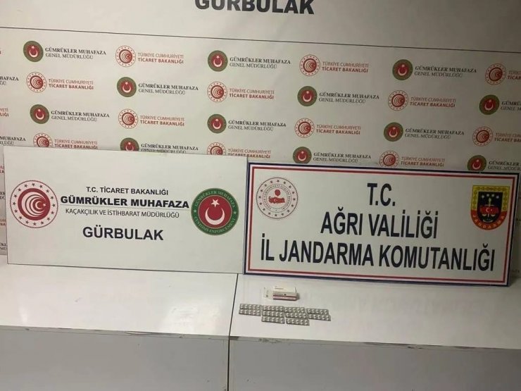 Ağrı’da uyuşturucu madde geçirildi