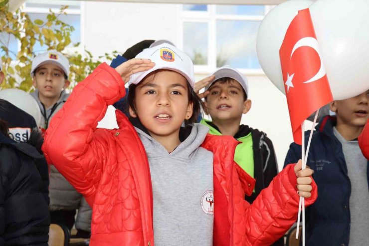 Öğrenciler jandarmanın etkinliğinde doyasıya eğlendi