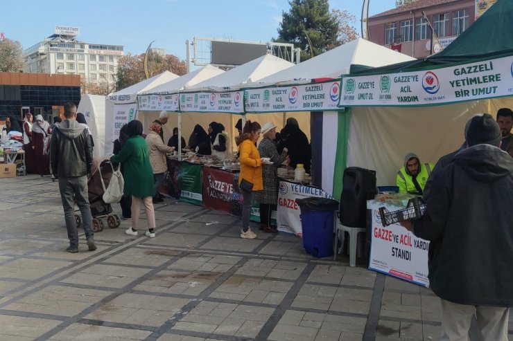 Elazığ’da Gazze etkinliğine yoğun ilgi