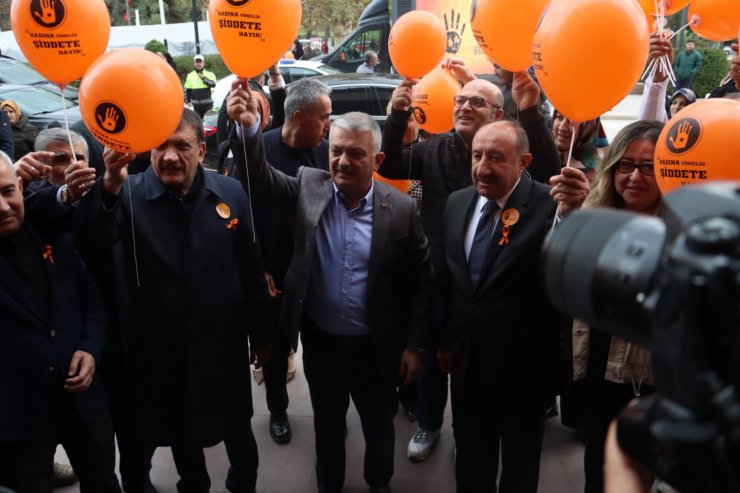 Malatya Park’ta ‘Kadına yönelik şiddetle uluslararası mücadele günü’ etkinliği