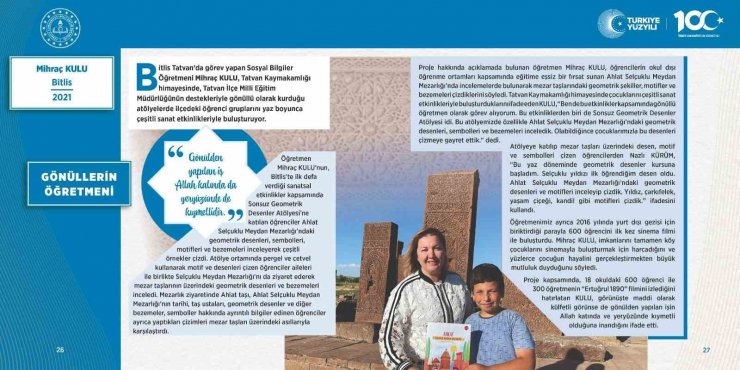 “Ahlat Selçuklu Meydan Mezarlığı Rehber ve Etkinlik” kitabı ilk 20’de yer aldı