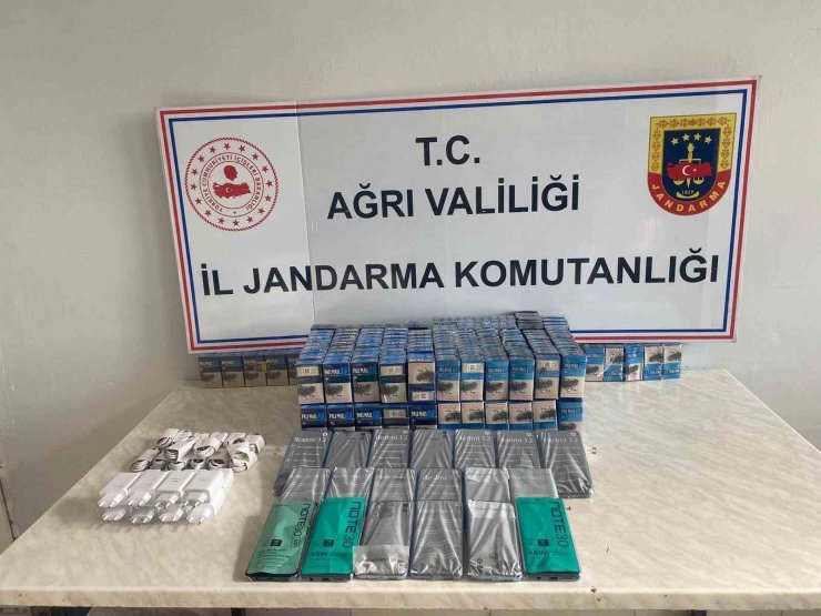 Ağrı’da 8 kişi kaçakçılık suçundan yakalandı