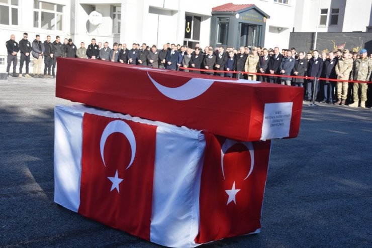 Şehit Uzman Çavuş Yetişen’in naaşı memleketine uğurlandı