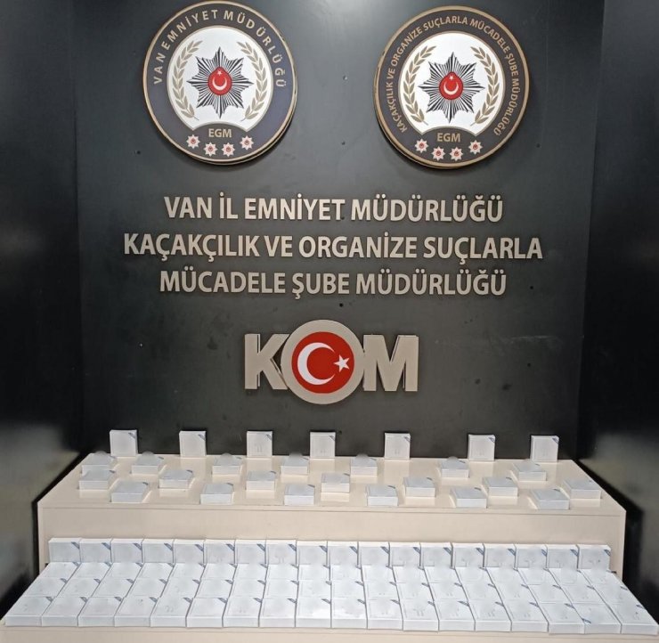 Van’da gümrük kaçakçılığı operasyonu