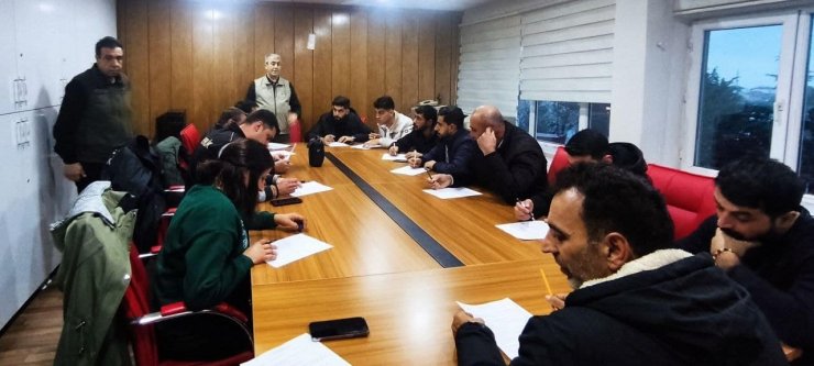 Elazığ’da avcı adaylarına yönelik kurs düzenlendi