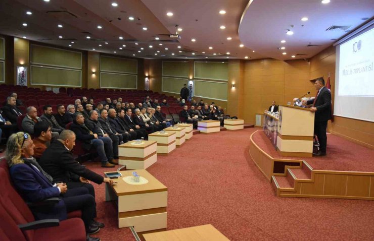 Malatya Emniyet Müdürü, TSO Meclisinin konuğu oldu