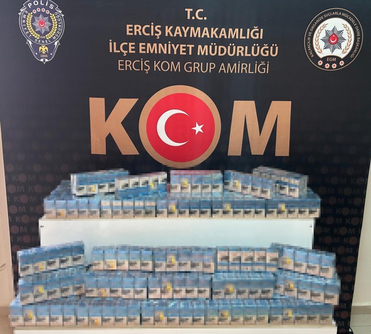 Van’da gümrük kaçakçılığı operasyonu