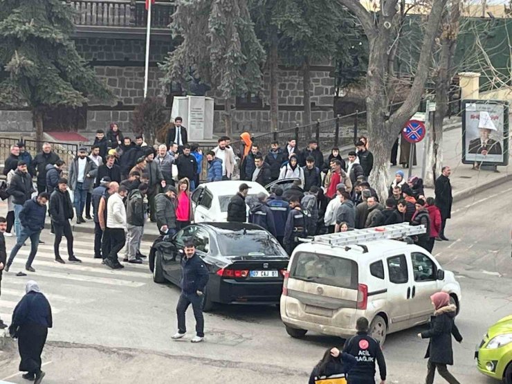 Kars’ta trafik kazası: 1 yaralı