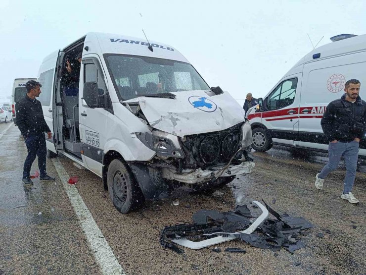 Van’da trafik kazası: 1 yaralı