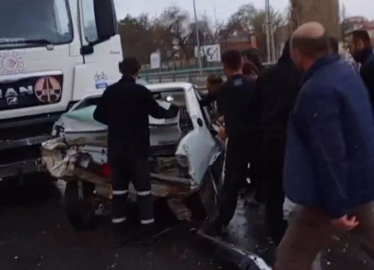 Van’da trafik kazası: 1 yaralı