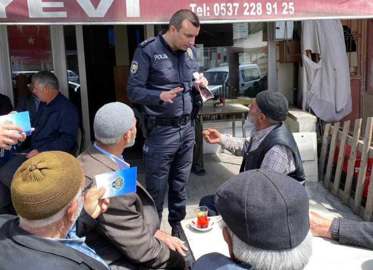 Aşkale polisinden vatandaşa dolandırıcılık uyarısı