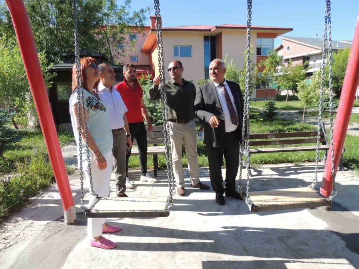 Aziziye Belediyesinden devlet korumasındaki çocuklara park desteği