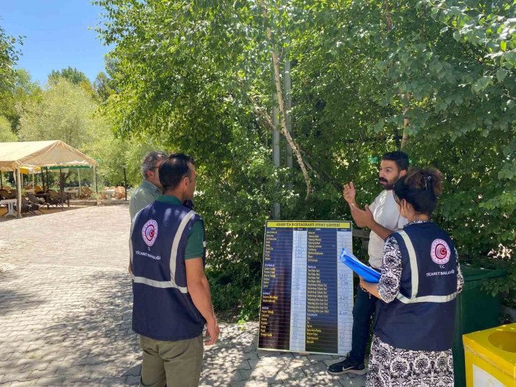 Tunceli’de, kurallara uymayan işletmelere ceza kesildi