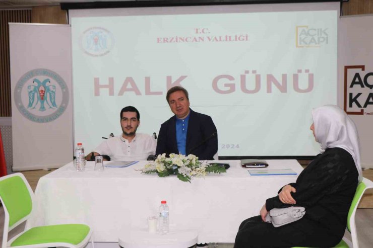 Vali Aydoğdu, "Halk Günü"nde 53 vatandaşı dinledi