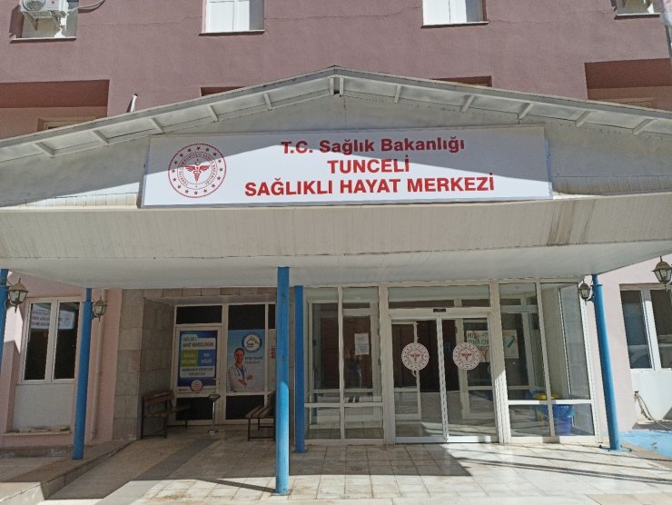 Tunceli’deki Sağlıklı Hayat Merkezi’nde hizmetler sürüyor