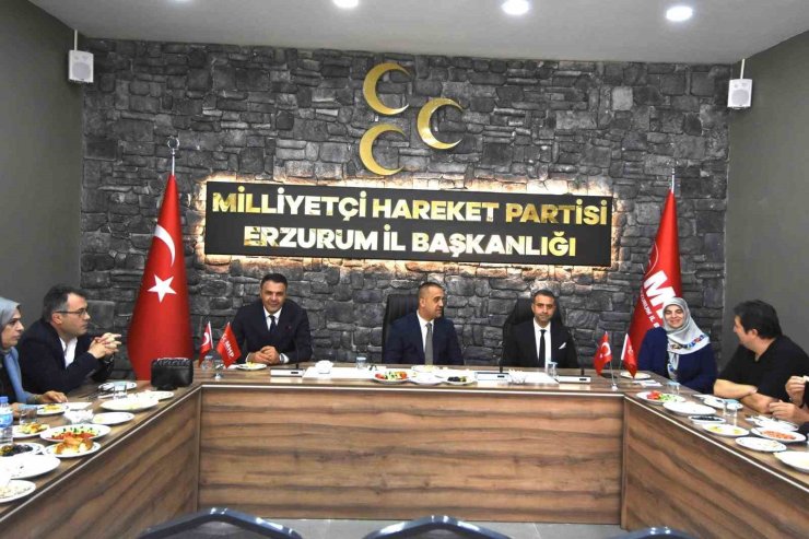 MHP İl Başkanı Yurdagül yeni hizmet binasını tanıttı