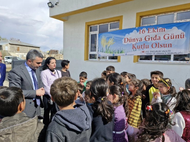 Tekman’da Dünya gıda günü etkinliği