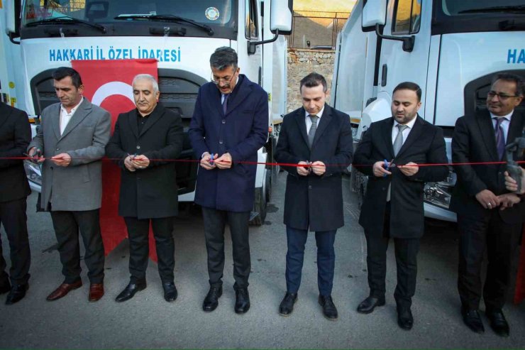 Hakkari İl Özel İdaresi araç filosuna güçlendirdi