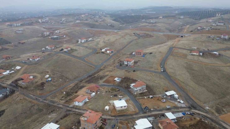 Kıraç Mahallesi’nde yol çalışmaları tamamlandı