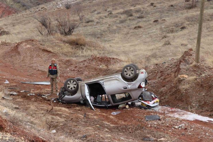 Erzurum’da trafik kazası: 2 yaralı